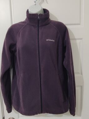 Columbia Women’s Purple Full-Zip Fleece Jacket